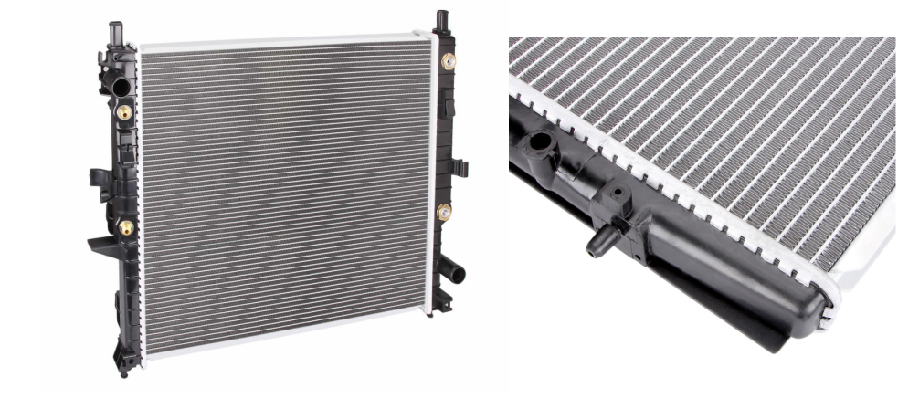 Replacement Part OEM for Radiator Cooling Fan Motor for Polaris Hawkeye 400 2x4 HO 2012 2013 2014 Index-DDR965-GTF1-3164 Aston Martin Radiator Assembly (New era models)