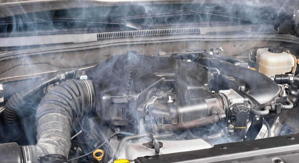 Car radiator failure